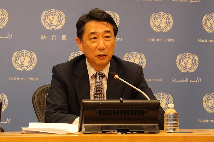 한국 유엔대표부 오준 대사가 24일 유엔 경제사회이사회 의장에 선출됐다. 