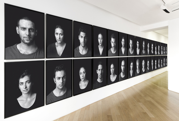 Shirin Neshat’s famous series of photographs, “The Book of Kings,” in 2012. (photo courtesy of Gladstone Gallery, New York and Brussels)
