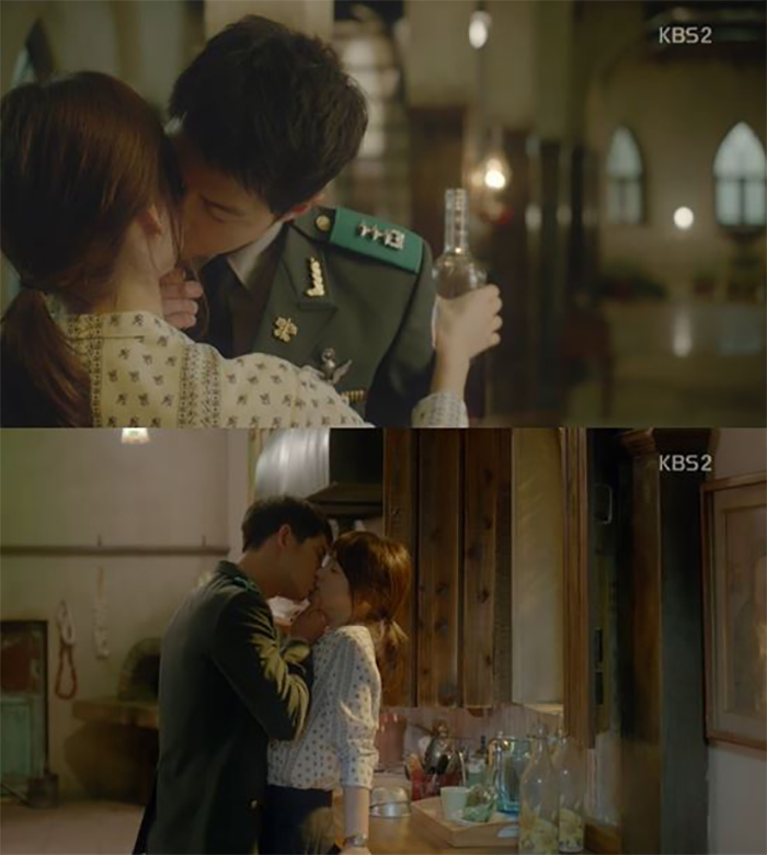 The kiss between actor Song Joong-ki and actress Song Hye-kyo receives new light in the ‘Descendants of the Sun' special episodes.