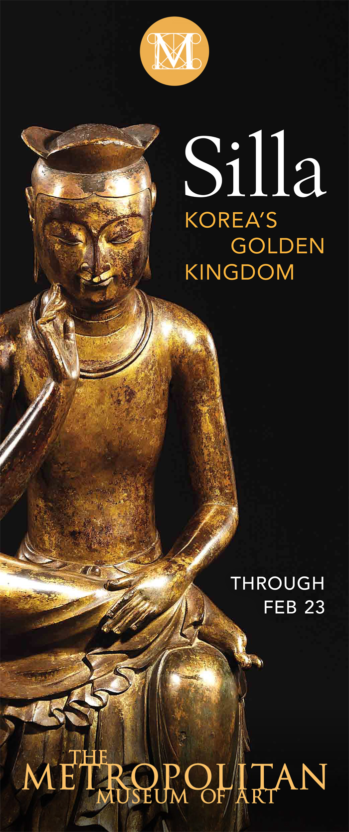 Poster for “Silla: Korea’s Golden Kingdom” (photo courtesy of the National Museum of Korea)