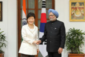 زعيما كوريا والهند يصدران بيانا مشتركا