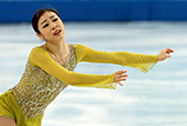 كيم يو نا ملكة التزلج الإيقاعي على الجليد تسعى لثاني ذهبية أوليمبية