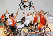 16 دولة تلتقي في بطولة العالم في كرة السلة على الكراسي المتحركة في إنتشون