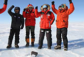 محطة قطبية تفتح أعمالها حول الأبحاث الجليدية