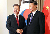 اجتماع القمة الكورية والصينية(يوليو 2017)