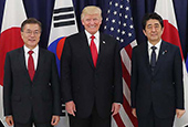 الاجتماع الكوري الأمريكي الياباني(يوليو 2017)