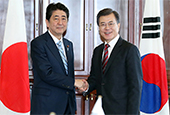 محادثات القمة بين سيئول وطوكيو(سبتمبر في عام 2017)