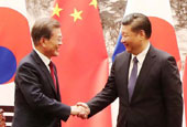 محادثات القمة بين كوريا والصين(ديسمبر 2017)