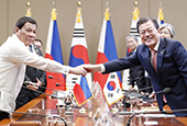 محادثات القمة بين كوريا والفلبين(يونيو 2018)