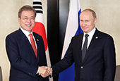 محادثات القمة بين كوريا الجنوبية وروسيا(نوفمبر 2018)