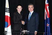 محادثات القمة بين كوريا الجنوبية ونيوزيلاندا(ديسمبر 2018)