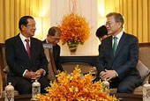 محادثات القمة بين كوريا الجنوبية وكمبوديا (مارس 2019)