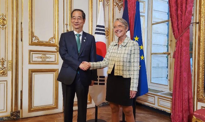 رئيس الوزراء هان دوك-سو يطلب من فرنسا دعم ملف استضافة معرض إكسبو في كوريا الجنوبية