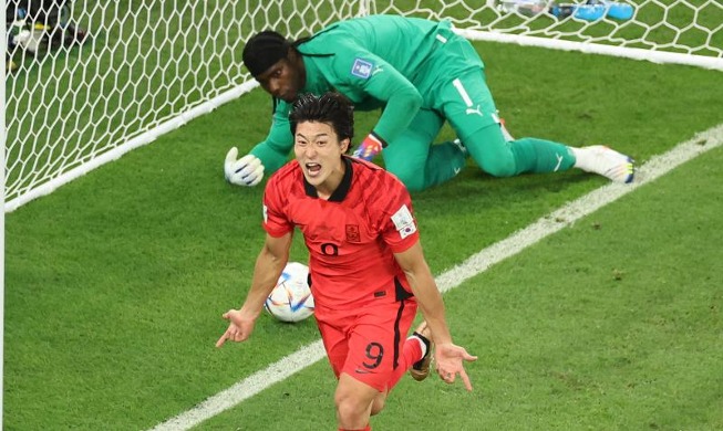 تشو غيو-سونغ أول لاعب كوري يسجل هدفين في مباراة واحدة ببطولة كأس العالم