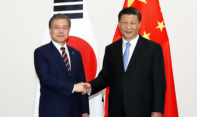 الزعيم الصيني شي يظهر إرادته في زيارته لسيئول في غضون هذا العام