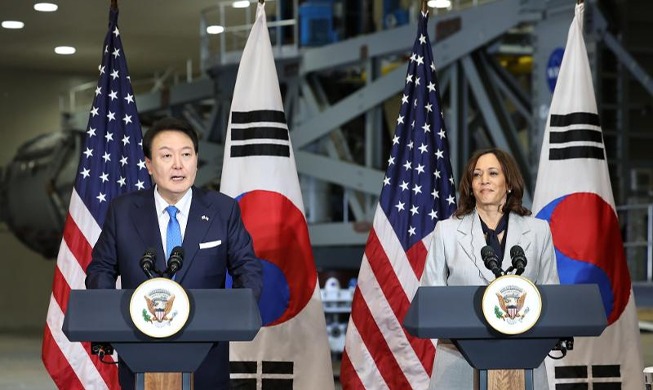 الرئيس يون يؤكد على تعزيز التحالف الفضائي بين كوريا الجنوبية والو...
