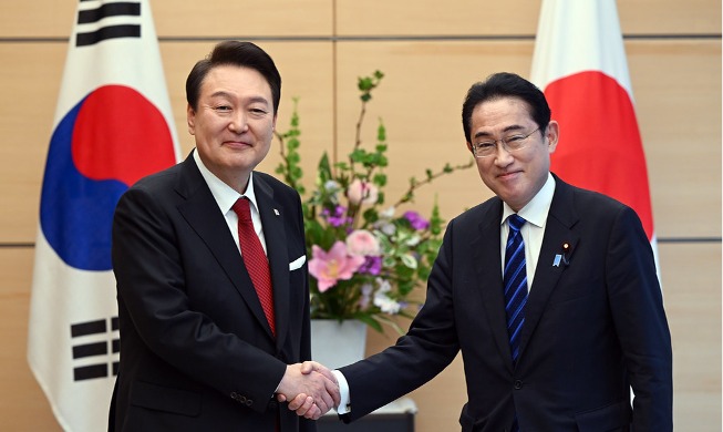 الرئيس يون البداية الجديدة للعلاقة بين كوريا الجنوبية واليابان لها مغزى
