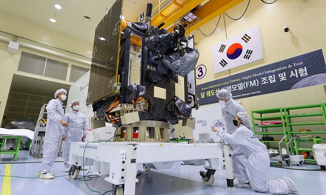 تنطلق ’دانوري‘ أول مركبة قمرية كورية إلى الفضاء في الخامس من الشهر الجاري