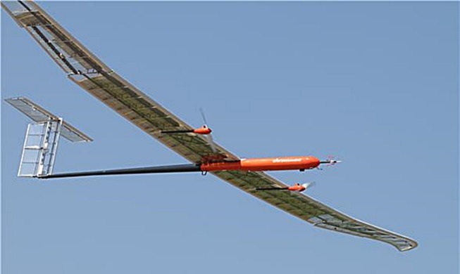 نجاح طائرة ذاتية القيادة تعمل بالطاقة الشمسية في التحليق في السماء  في رحلة امتدت لـ53 ساعة