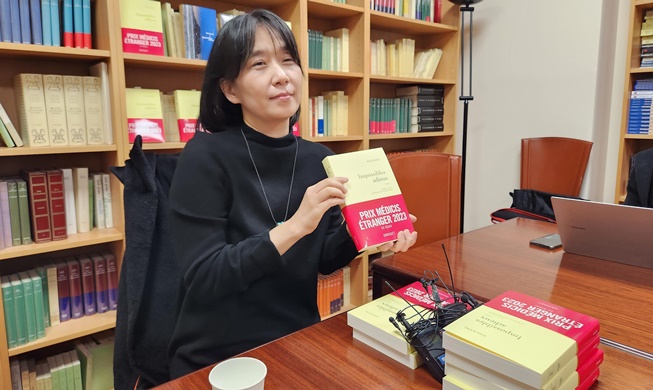الرواية الكورية ’لا أقول وداعا‘ تفوز بجائزة فرنسية مرموقة للأدب الأجنبي