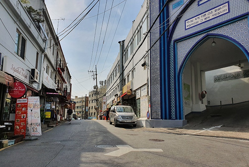 Photo Muslim street 