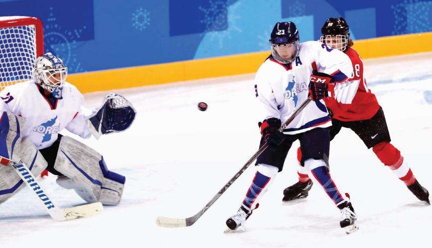 Joint inter-Korean women’s ice hockey team