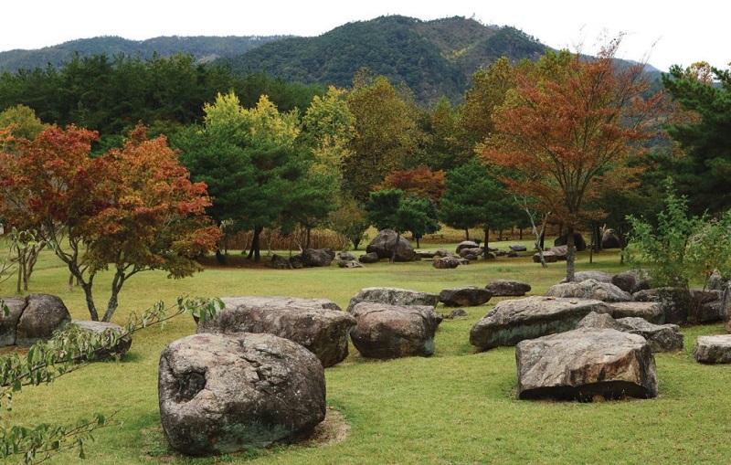 Dolmen Park in Suncheon, Jeollanam-do