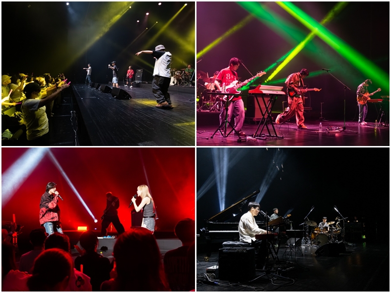 المركز الثقافي الكوري في أوساكا يستضيف مهرجان الموسيقى الكورية في الفترة من 13 إلى 14 سبتمبر 2025، ويضم أنواعًا موسيقية متنوعة من الجاز والروك والهيب هوب والإلكترونيكا، ويحظى باستحسان كبير. (الصورة من المركز الثقافي الكوري في أوساكا) 