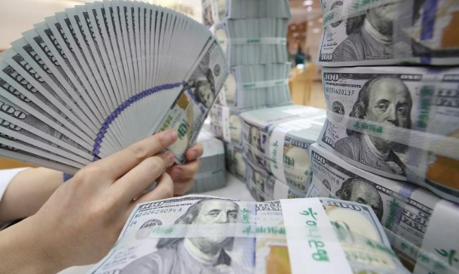 احتياطي النقد الأجنبي لكوريا يصل إلى 410.2 مليارات دولار في يونيو