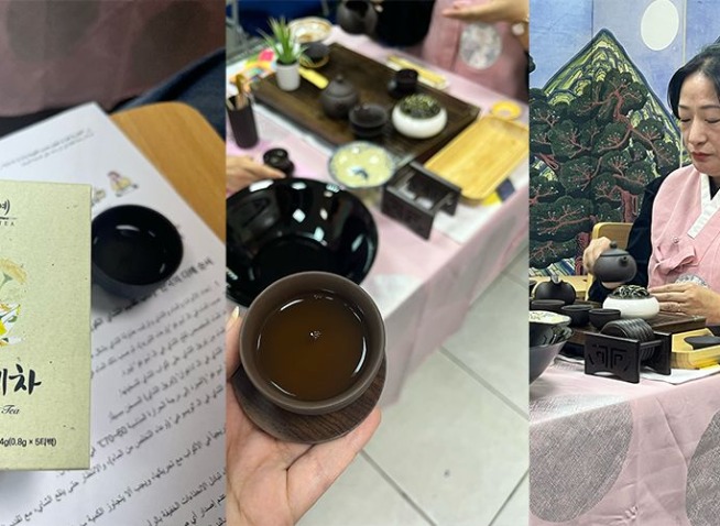 سحر الشاي الكوري يزور عمّان تجربة 'دادو' في معهد الملك سيجونغ (المراسلة الفخرية)