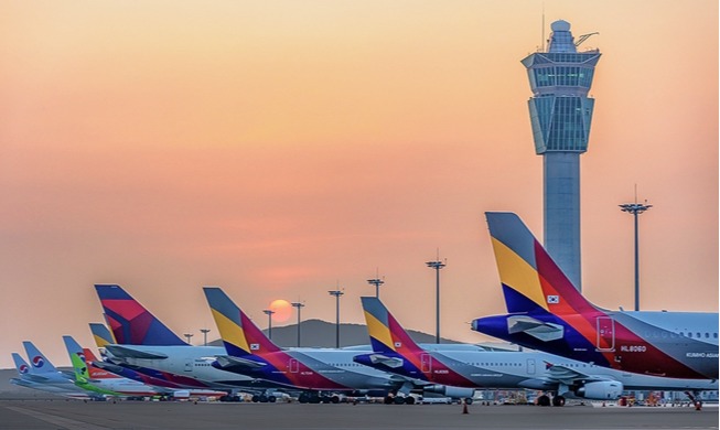 حركة الملاحة الجوية في كوريا تتجاوز مليون رحلة في العام الماضي