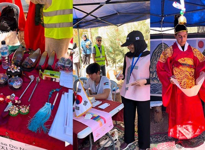 تجربة كورية متكاملة في يوم الهانغل بالجامعة الأردنية (المراسلة الفخرية)