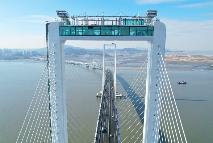 أعلى منصة مراقبة لجسر بحري في العالم