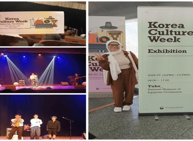 فرقة سانغجارو تفتتح أسبوع الثقافة الكورية في مصر بأجواء فنية استثنائية (المراسلة الفخرية)