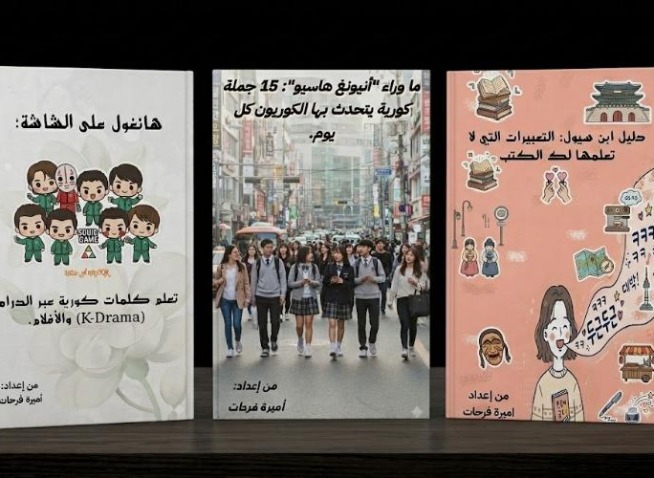 من شغفي الشخصي إلى أيديكم: كيف حولت حبي للثقافة الكورية إلى كتب إلكترونية (المراسلة الفخرية)
