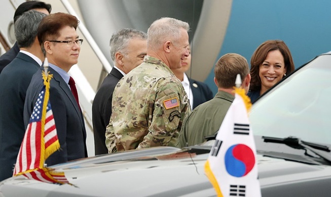 الرئيس يون يلتقي نائب الرئيس هاريس ... التحالف الكوري الأمريكي يتوسع ليشمل تحالفا اقتصاديا وتكنولوجيا وعالميا