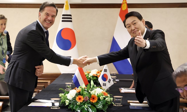 الرئيس يون أشباه الموصلات هي المحور المركزي للتعاون الكوري الهولندي
