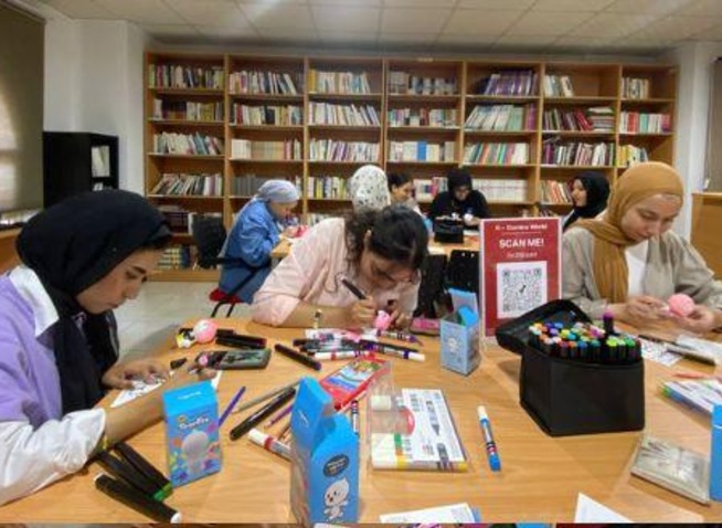 تجربة حضور ورشة صناعة الشخصيات الكرتونية في المركز الثقافي الكوري (المراسلة الفخرية)
