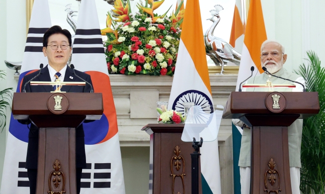 كوريا والهند تتفقان على مضاعفة حجم التبادل التجاري وتعزيز الشراكة...