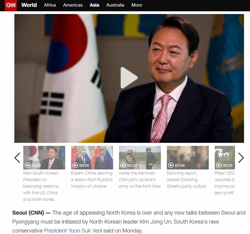 CNN Interview with President Yoon Suk Yeol