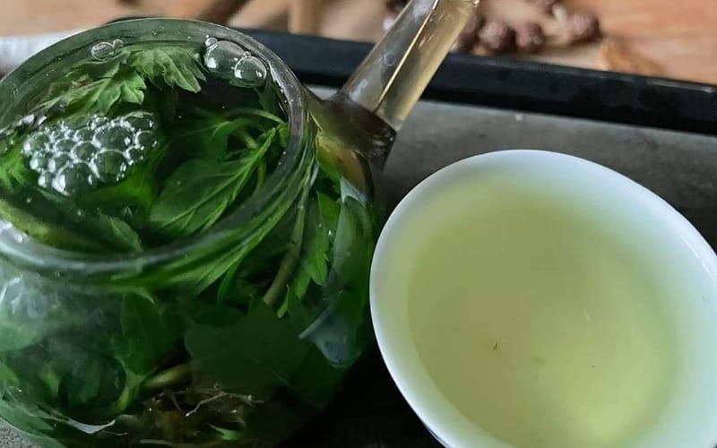 صورة الشاي الذي صنعه بارك إيل-سون بنفسه والصورة التقطها أيضا بنفسه (جميع حقوق النشر محفوظة لـبارك إيل-سون ولدينا إذن لمشاركتها)