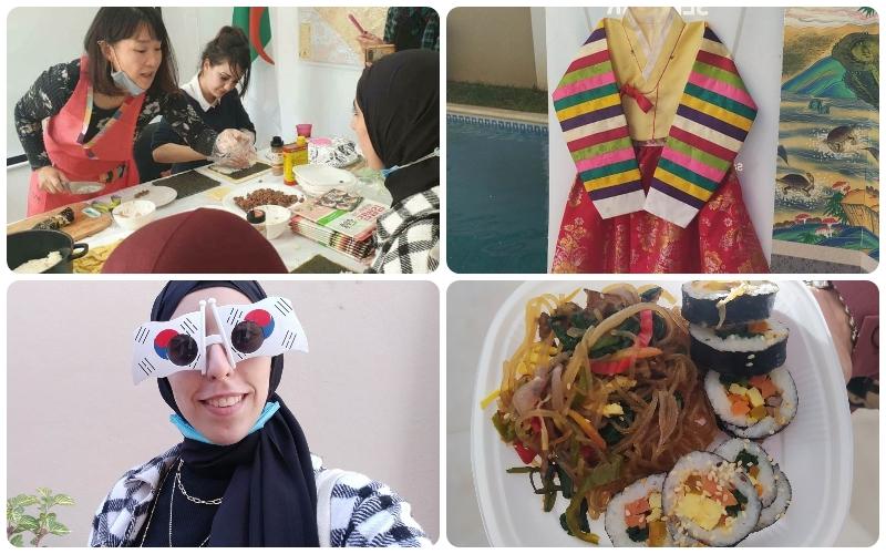 الصور من ورشة الطهي التي قام بها مكتب كويكا في الجزائر.