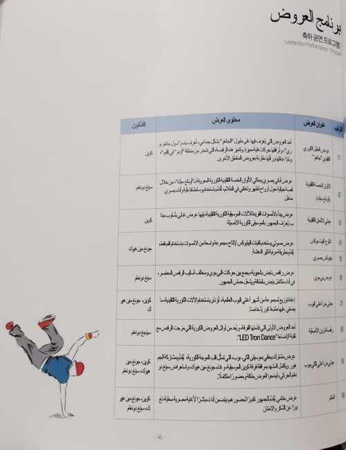 برنامج العروض - الصورة من أمنيه أمير