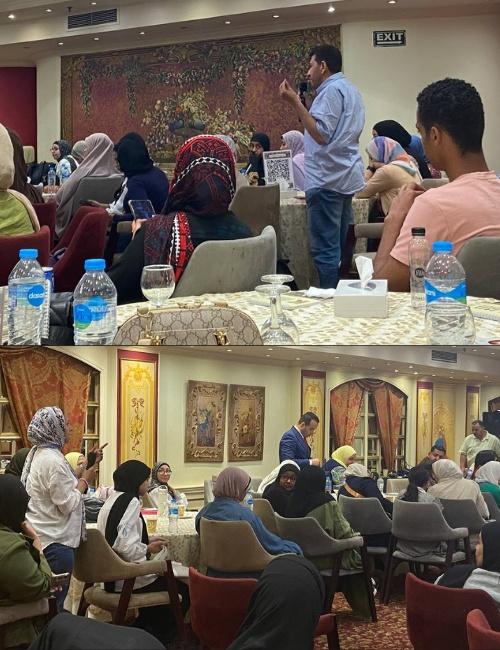 صورة خلال فقرة الأسئلة. (الصورة من إيمان الأشقر)