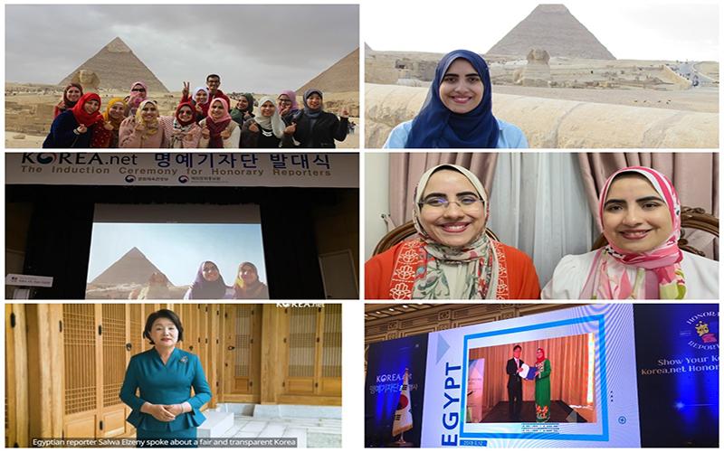 لقطات من مشاركاتنا في حفلات تدشين المراسلين الفخريين من عام 2015 حتى عام 2025. (الصورة من سلوى الزينى)