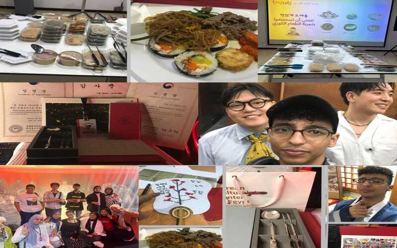 تعرض الصور إسلام عاطف أثناء مشاركته في فعاليات ’أهلاً كوريا’ وفعالية’الجحيم’ للويبتون، حيث يظهر مع زملائه من المراسلين الفخريين ويشارك في مختلف الأنشطة الثقافية. توثق الصور روح التعاون والتفاعل، وتعكس حماسه لتجربة الثقافة الكورية ونشرها بين الجمهور العربي. (الصور من المراسل إسلام عاطف تم اخذ الاذن بنشر الصور وكريمة نبيل)