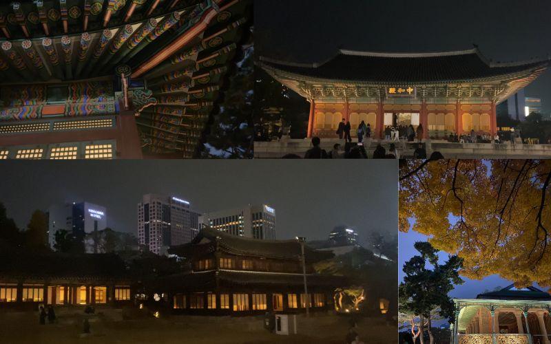 صور مجمعة لمباني قصر دوكسوجونغ من الداخل والخارج. (الصور من إيمان الأشقر.)