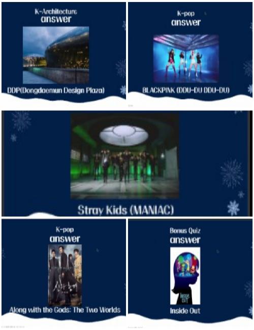 صورة توضح الأفلام والأغاني المخفية في الصورة. (مصدر الصورة المراسلة الفخرية ياسمين فرحات.)