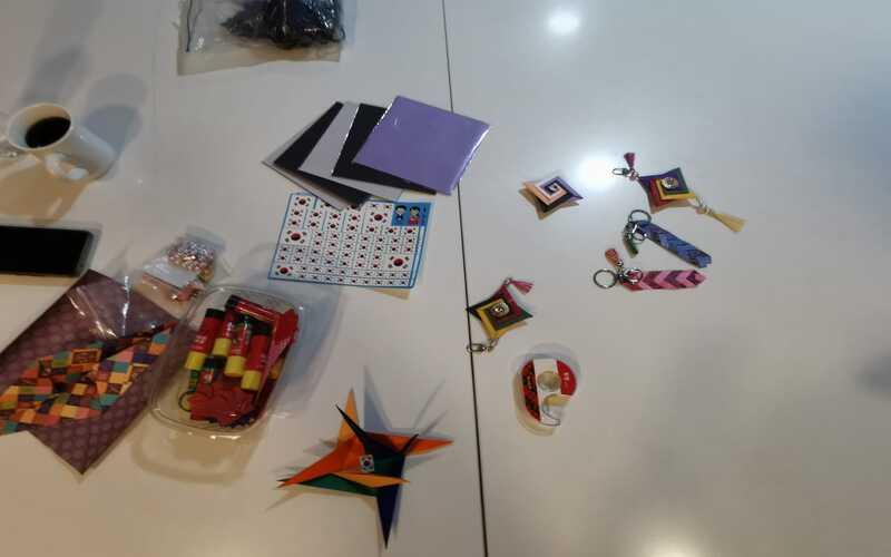 الأدوات المستخدمة في الورشة. (الصورة من أمنيه أمير)