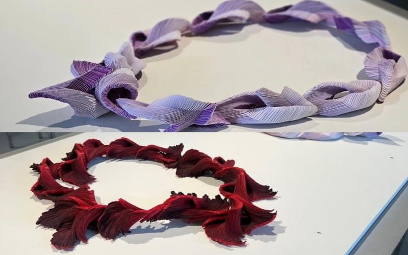 الصورة توضح أعمال كيم يونغ جو المعروضة في متحف سيول للفن الحرفي. (الصور من كيم يونغ جو وتم أخذ الإذن لنشرها)